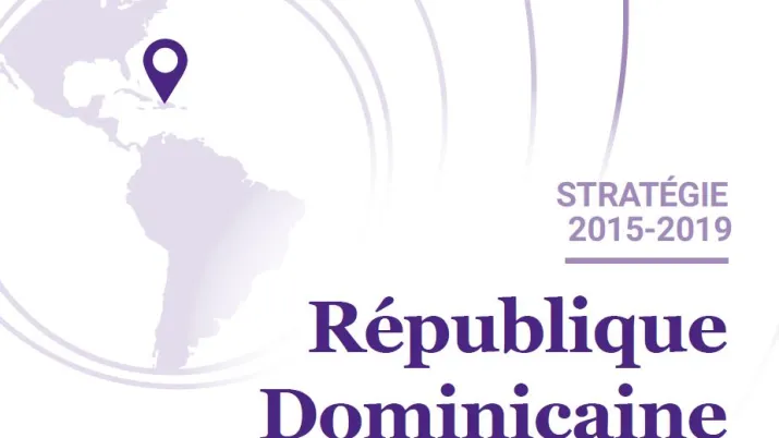 Cadre d'intervention 2015 - 2019 : République dominicaine