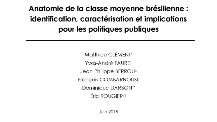 Anatomie de la classe moyenne brésilienne_couv