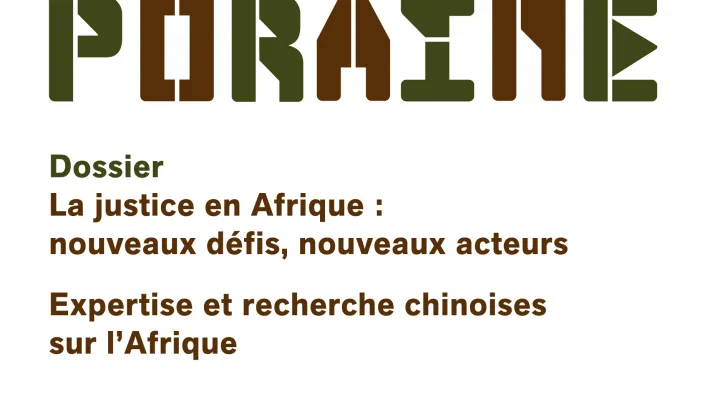 La justice en Afrique : nouveaux défis, nouveaux acteurs
