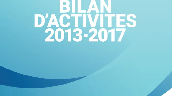 Bilan d’activités OSC 2013-2017 couverture