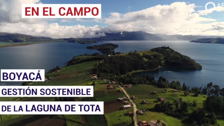 Boyacá: Gestión sostenible de la Laguna Tota