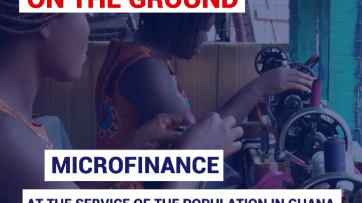 Microfinance at the service of the population in Ghana