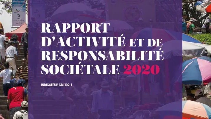 Rapport d'activité et de responsabilité sociétale 2020