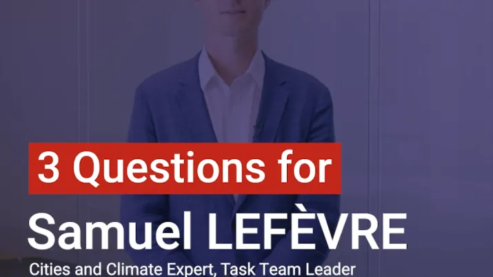 Samuel Lefèvre: "Mobilize CICLIA to support climate action in African cities"