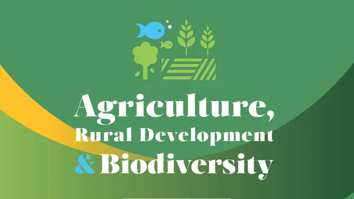 Infographic of AFD activity in favor of Agriculture, Rural Development and Biodiversity