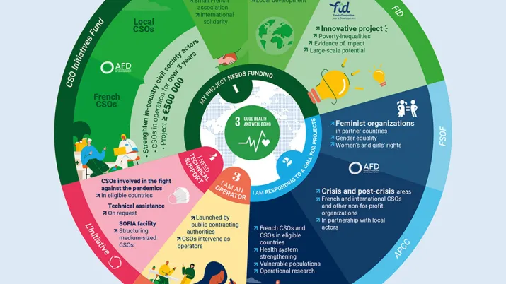 AFD Group and FID health financing for CSOs