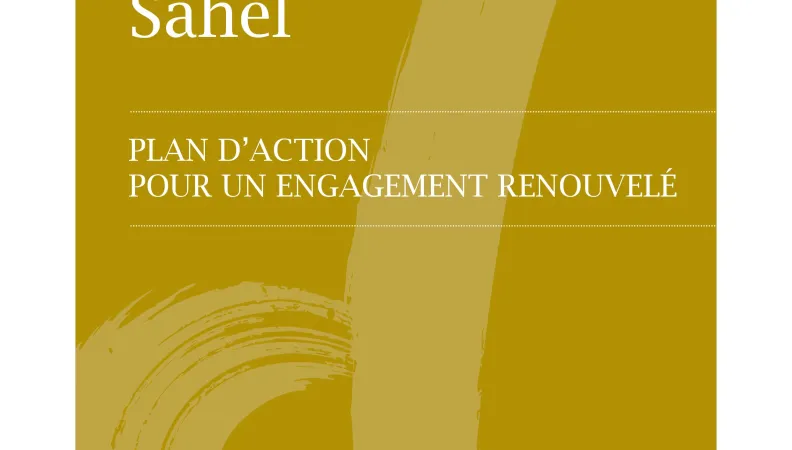 Cadre d'intervention : Sahel