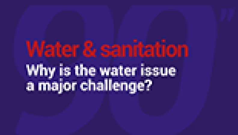water and sanitation 90 secondes
