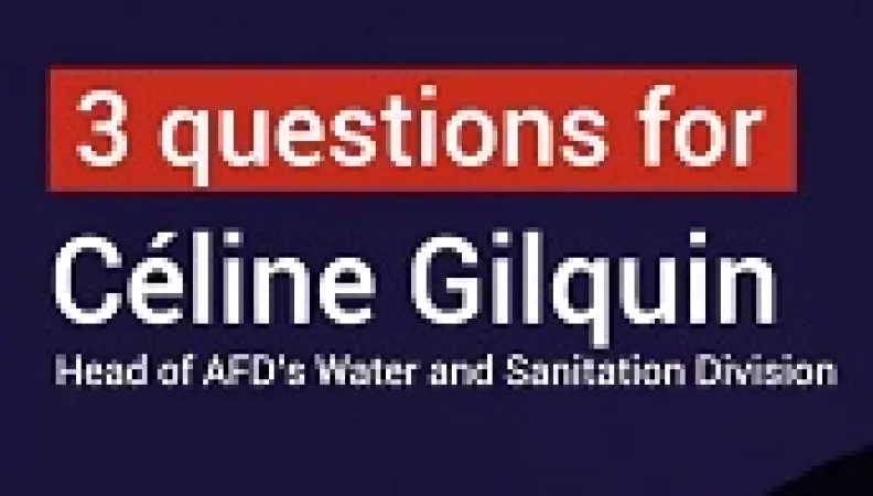 Céline Gilquin, water, major issue