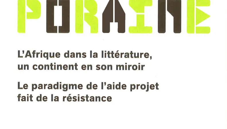L'Afrique dans la littérature, un continent en son miroir