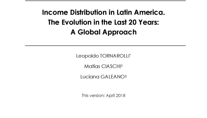 Income Distribution in Latin America-Tornarolli-Ciaschi-Galeano_couv