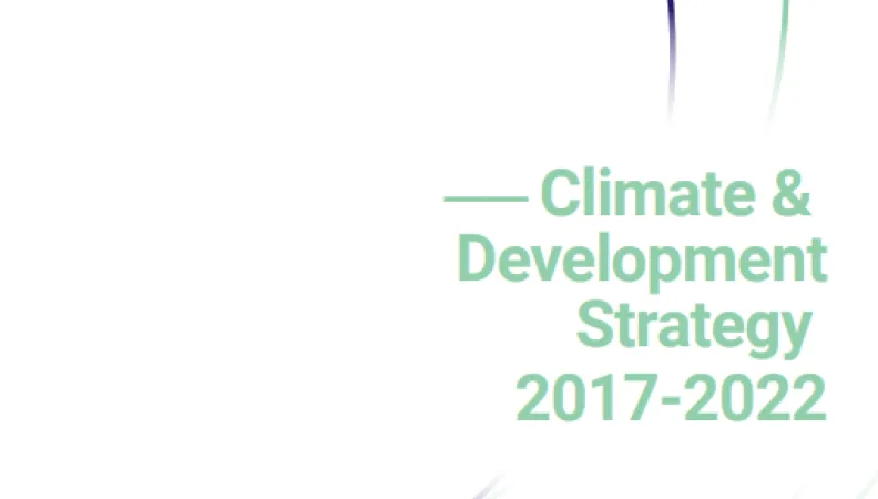climate development strategy 2018-2022