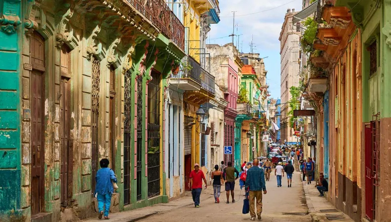 Rue de La Havane, Cuba