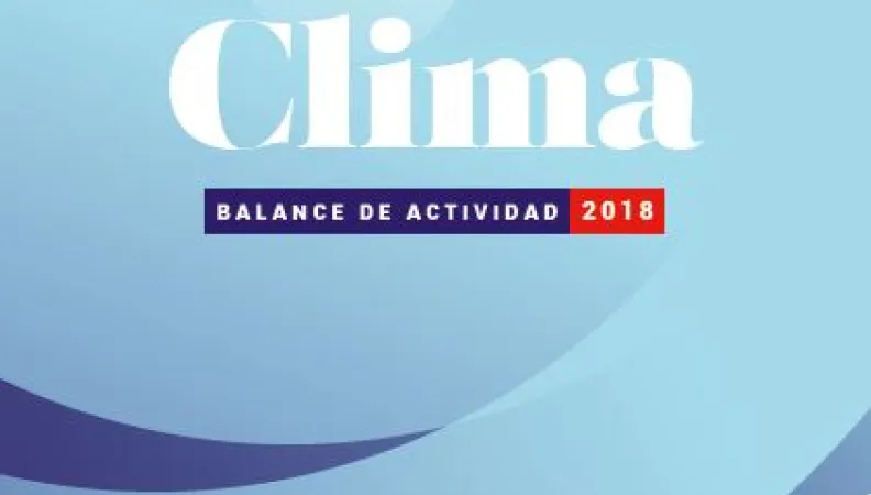 Clima - Balance de actividad 2018 de la AFD