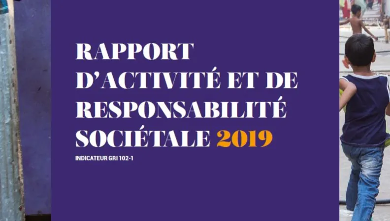 Rapport d'activité et de responsabilité sociétale 2019 de l'AFD