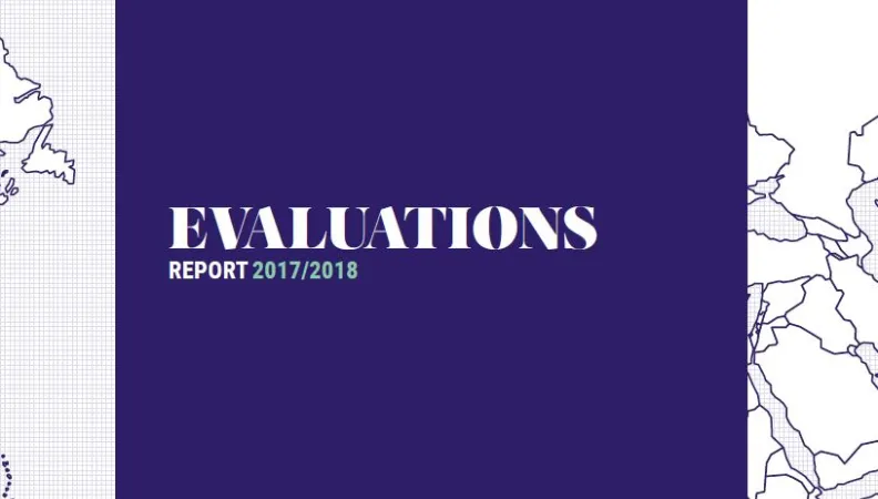 Evaluations Report 2017-2018