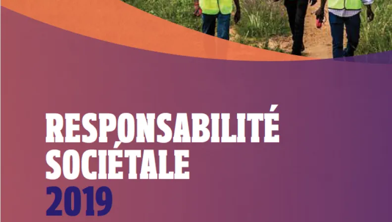 Bilan responsabilité sociétale 2019