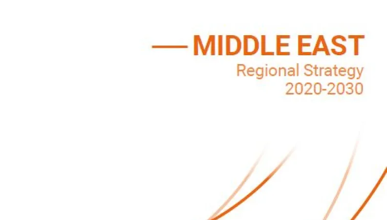 Middle East Regional Strategy 2020-2030