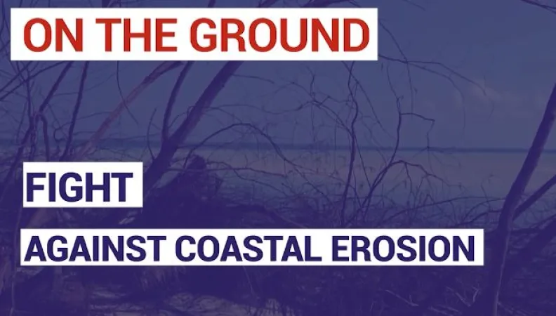 Fight against coastal erosion in New Caledonia