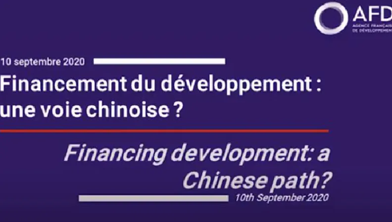 Financement du développement : une voie chinoise ?