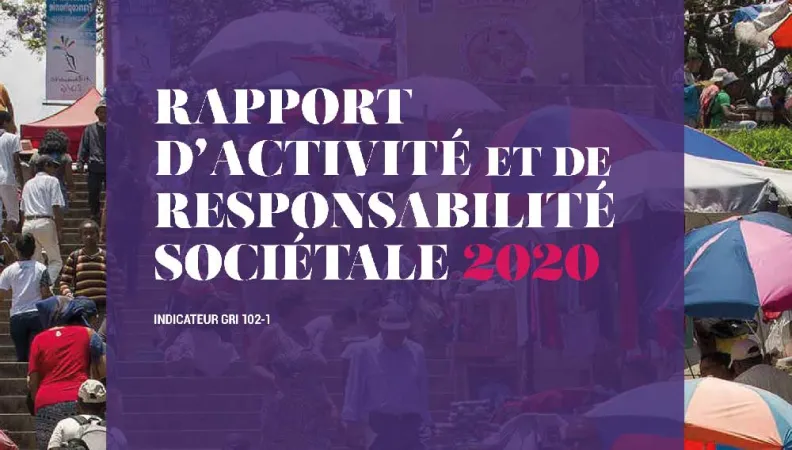 Rapport d'activité et de responsabilité sociétale 2020