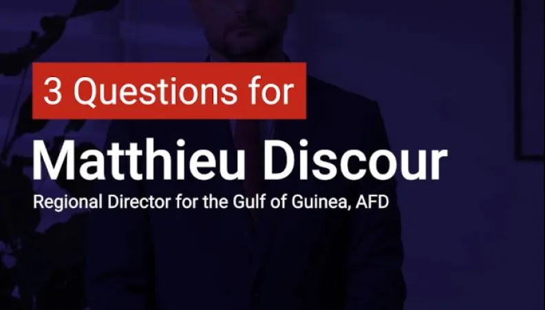 Matthieu Discour : Mobilising all funding for climate finance in the Gulf of Guinea