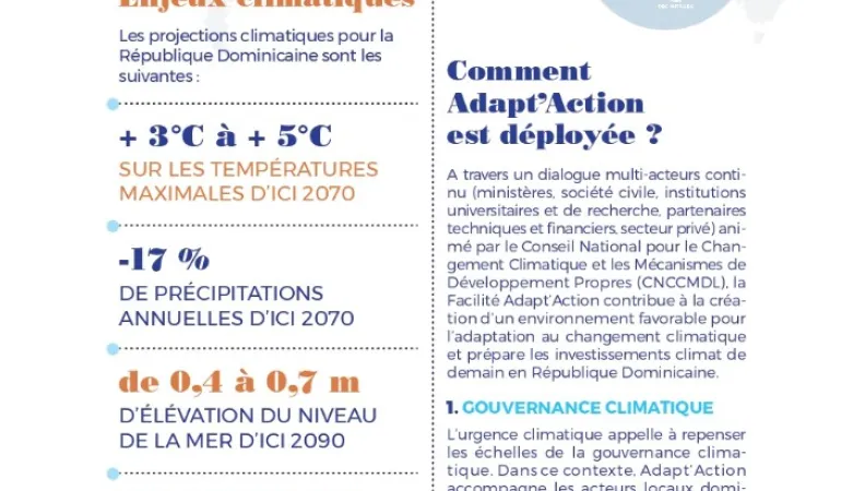 Adapt'Action en République dominicaine
