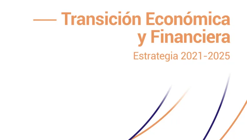 Estrategia Transición económica y financiera 2021-2025