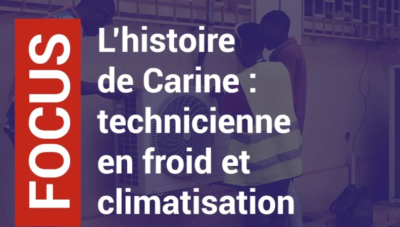 RCA : Carine, technicienne en froid et climatisation