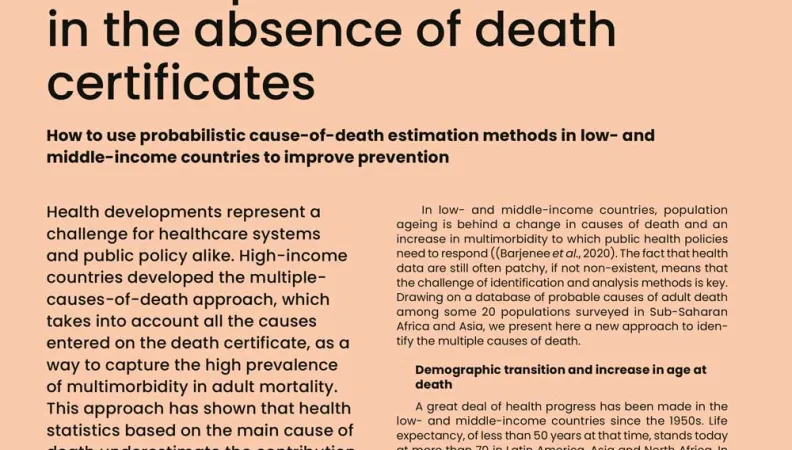 QDD 53 Improving the identification of multiple causes of death in the absence of death certificates
