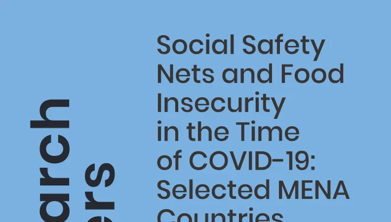 Social Safety Nets and Food Insecurity in the Time of COVID-19_couv1