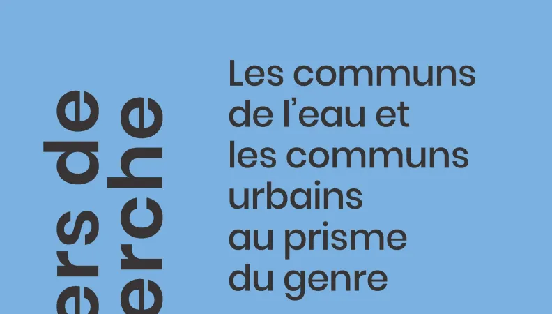 Communs de l’eau_Communs urbains_Prisme du genre_couv1