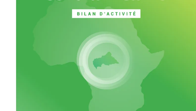 Bilan d'activité 2022 - République centrafricaine