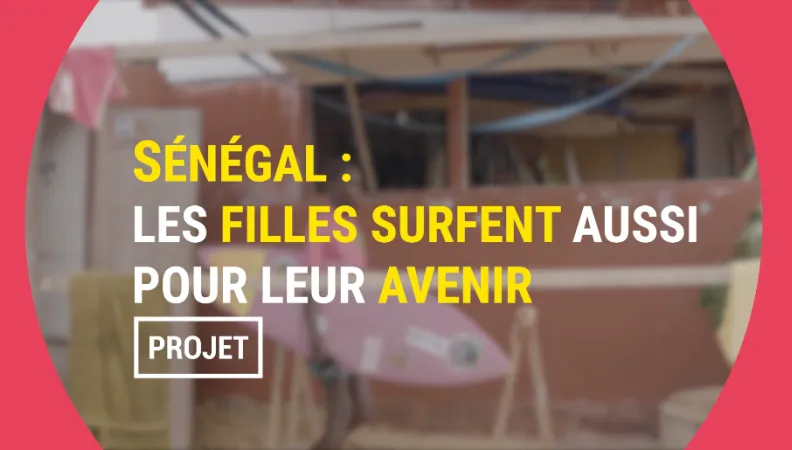 Sénégal : les filles surfent aussi pour leur avenir