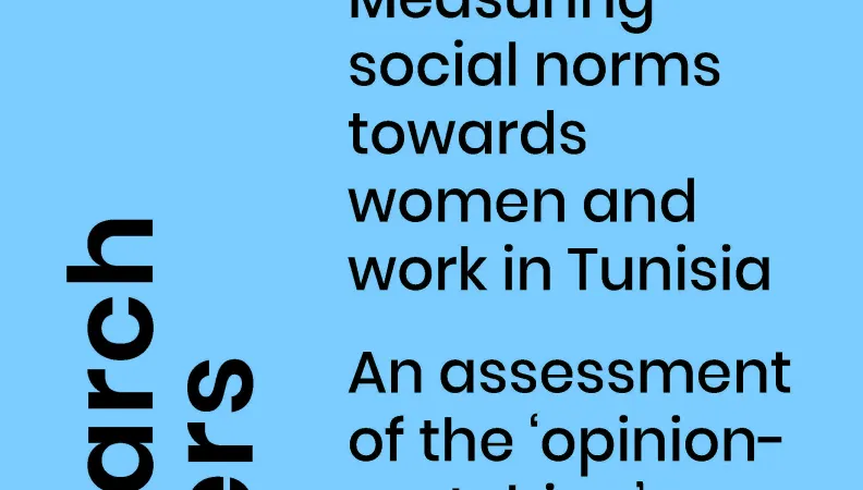Measuring social norms towards women and work in Tunisia_couv1