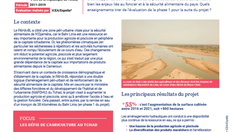 Tchad-Bahrlinia-histoire-evaluation-projet
