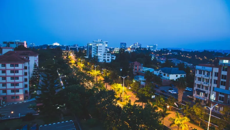city by night rwanda
