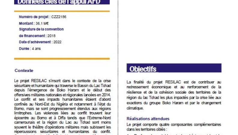 resume evaluation fonds minka afd