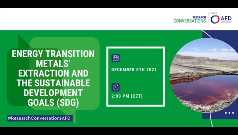 Transition énergétique, extraction des métaux