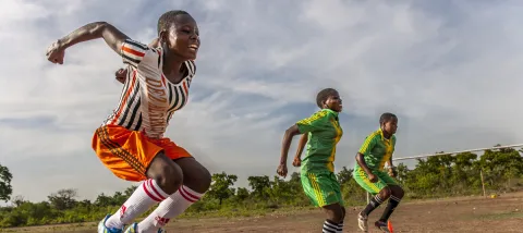 Championnes: football for gender equality in Africa, FIFA, AFD and NGO Plan International