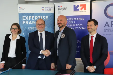 Business France et le Groupe AFD