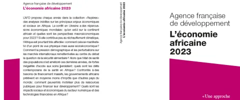 Publication de L’Économie africaine 2023 par l’Agence française de développement, aux éditions La Découverte, collection « Repères ».