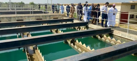 Visits afd supported urban water project in kano