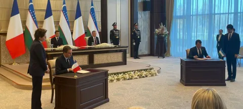 Le groupe AFD accélère son soutien à l’Ouzbékistan à l’occasion de la visite du président français Emmanuel Macron