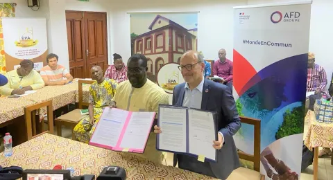 Signature AFD EPA Bénin