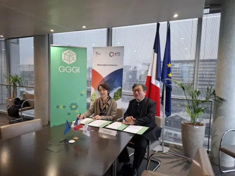 GGGI and AFD sign an MoU to accelerate green growth cooperation