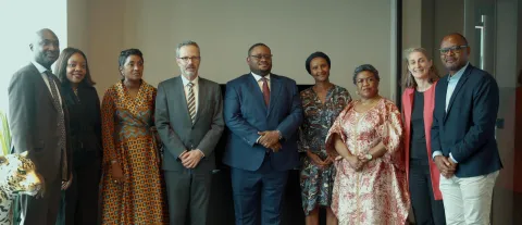 Signature des conventions en RDC